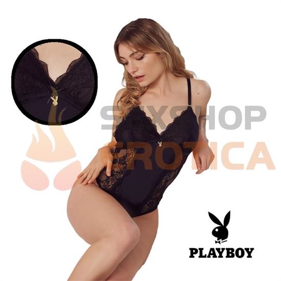 Body con transparencias Playboy premium